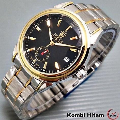 Jam tangan wanita rolex otomatis rolex skeleton automatic