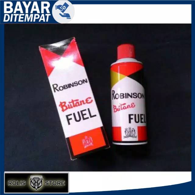 Refil Isi Ulang Korek Gas Robinson Butane Fuel - 220 Gram (Besar)