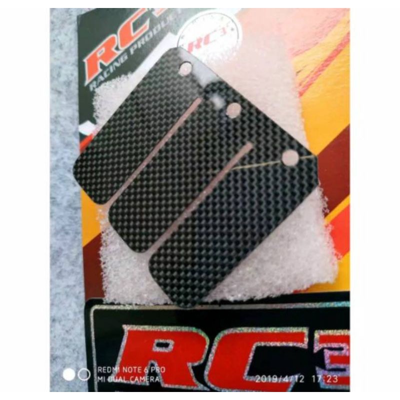 Lidah membran rc3 f1zr force1 Satria 2t fizr karbon original RC3 racing