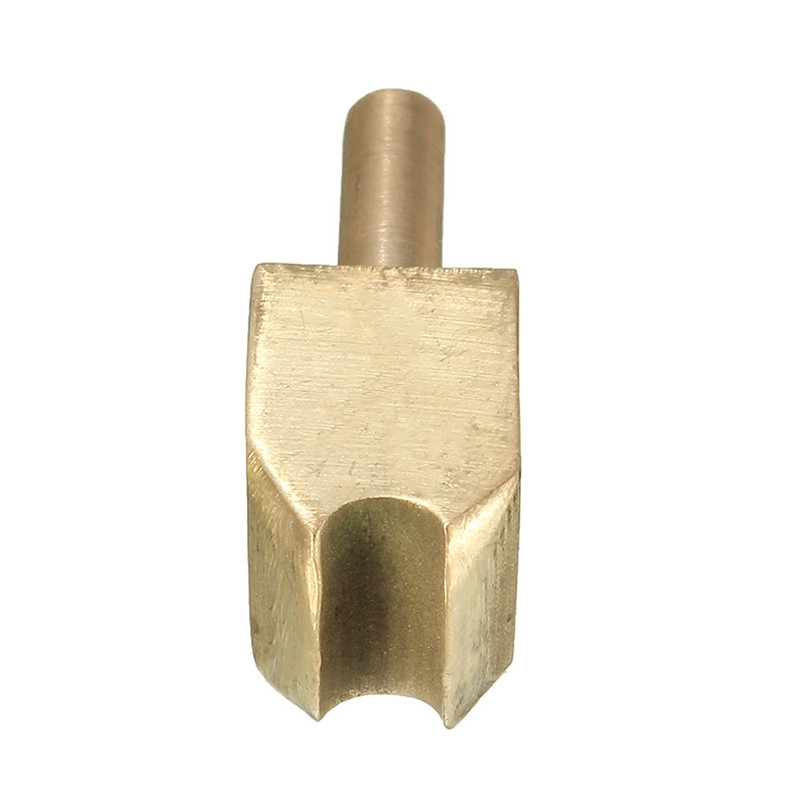 Solid Brass Leather Edge Power Burnisher Slicker Marking Creaser Tip Solder Iron