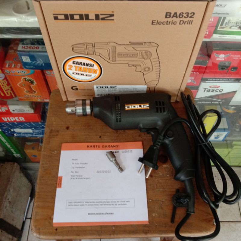 MESIN BOR TANGAN 10MM DOLIZ BA632 / BOR TANGAN 10 MM DOLIZ BA 632