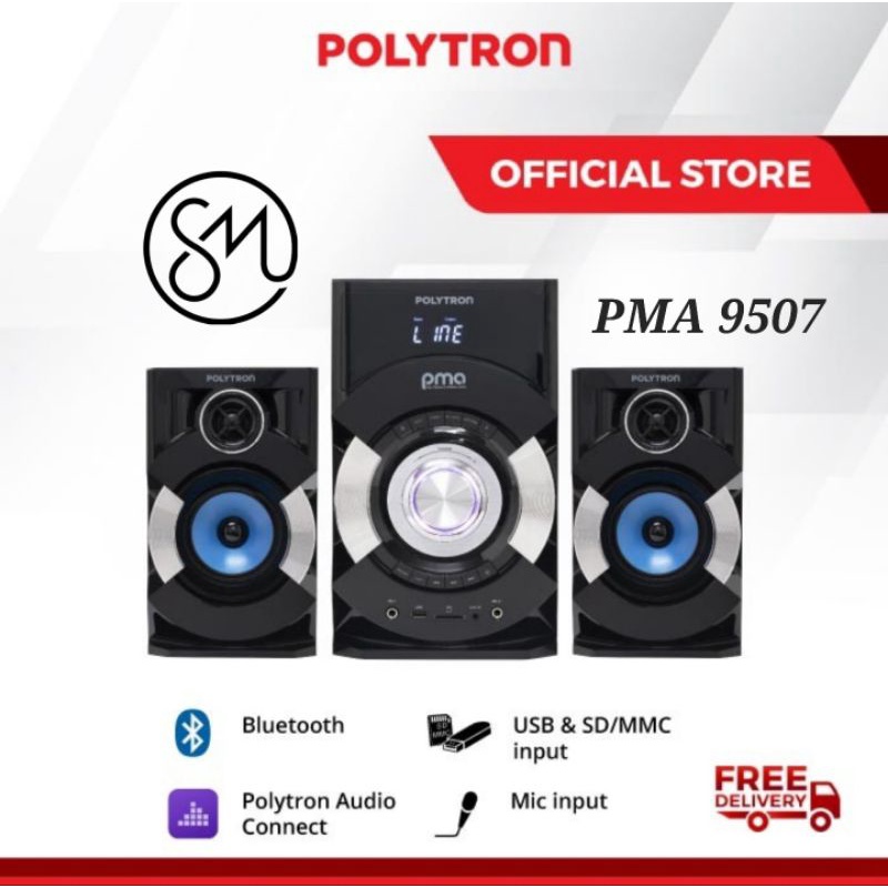 Speaker polytron PMA 9507 Bluetooth