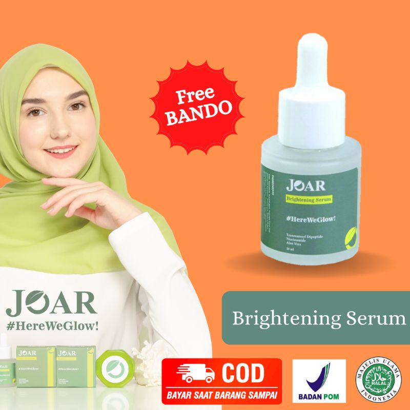 Joar Skincare Paket Wajah Brightening Soap Bar dan Brightening