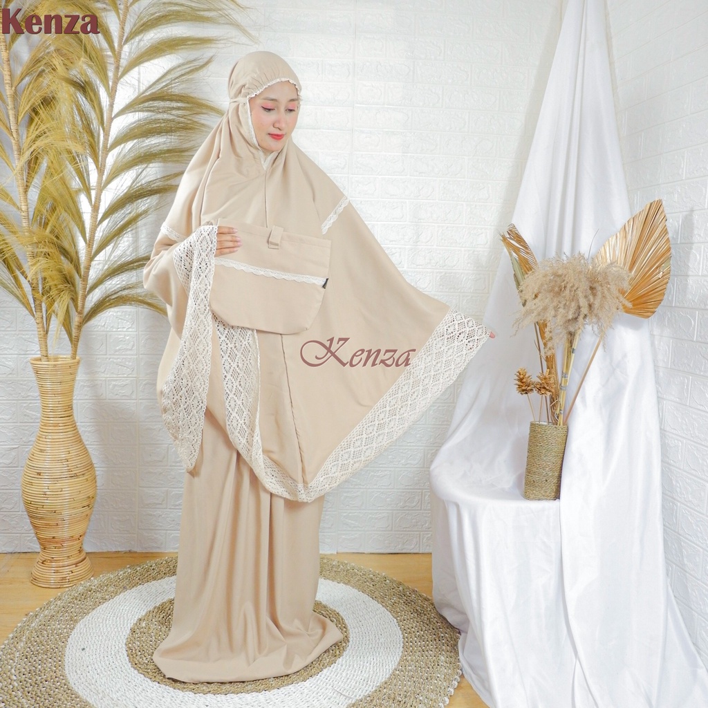 grosir tanah abang|| MUKENA DEWASA JUMBO KATUN RAYON RENDA RAJUT MUKENAH TRAVELING