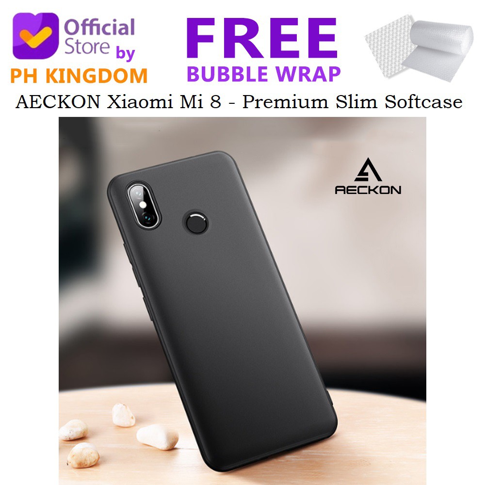 Aeckon Xiaomi Mi 8 - Ultra Slim Matte Soft TPU Case