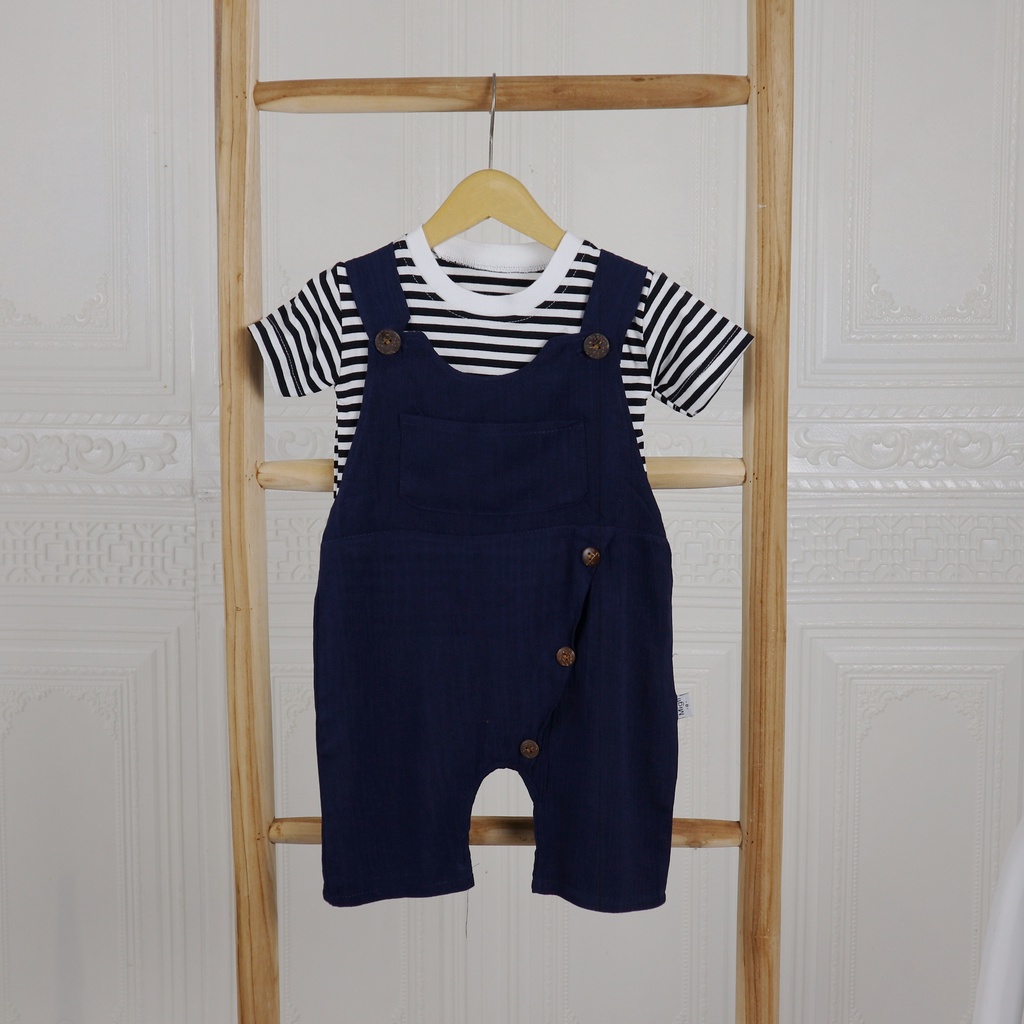 Overall Bayi Nuna Store / Baju Kodok / Jumpsuit Bayi/ baju bayi/ Overall Bayi Usia 0 - 4,5 Tahun