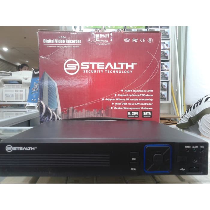 DVR 4 CH 5 IN 1 FULLHD STEALTH