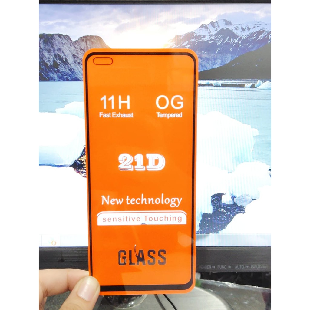 KOREAN FULL LEM Infinix Zero 8 X687 6.85 inchi Tempered Glass FULL SCREEN TG 5D 9D 21D FULL GLUE