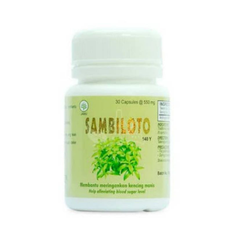 Sambiloto 30 Kapsul - Borobudur Herbal -Membantu Meringankan Diabetes & Radang Tenggorokan .