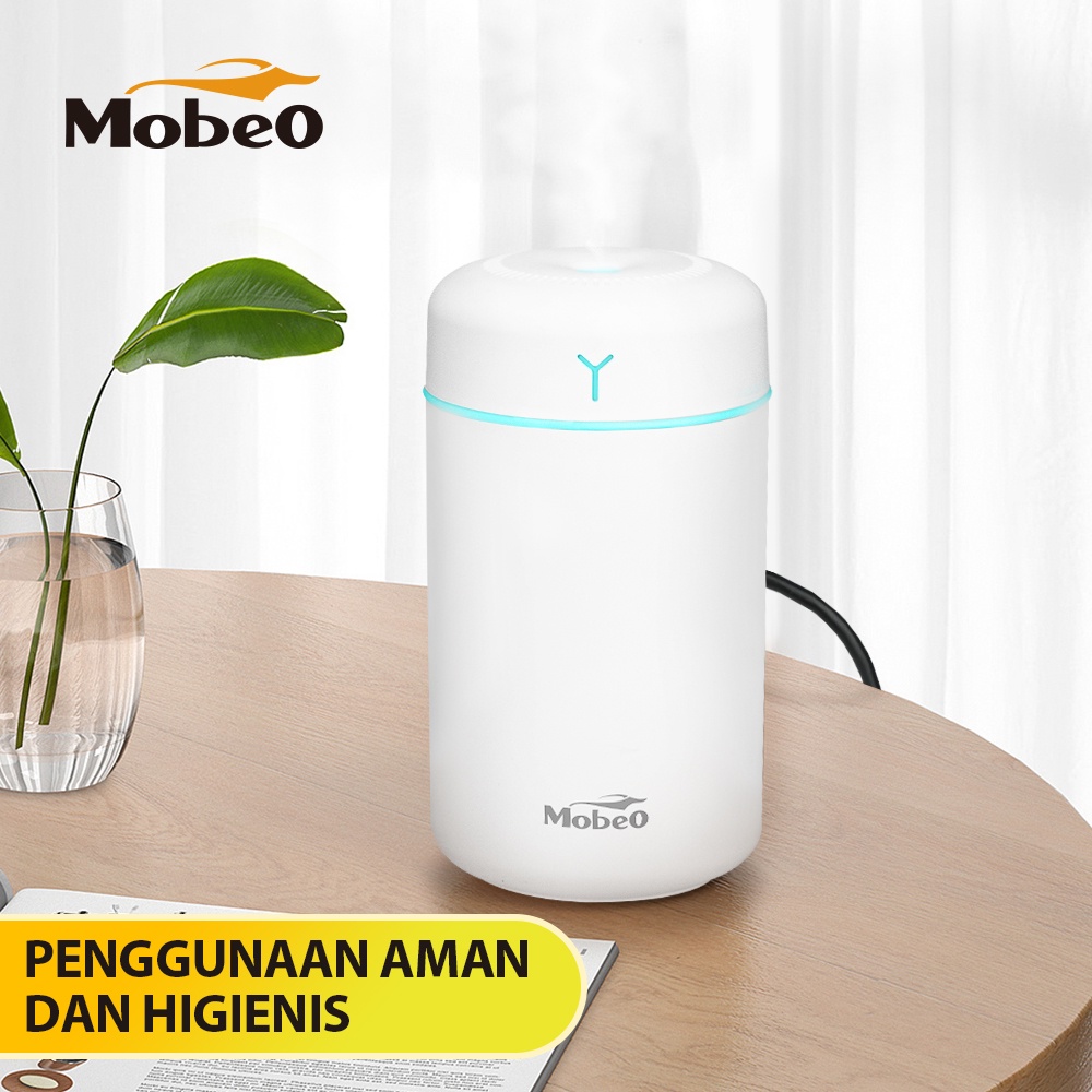 [BARU] Mobeo Car Humidifier Silinder White - Pelembab Rumah dan Kendaraan