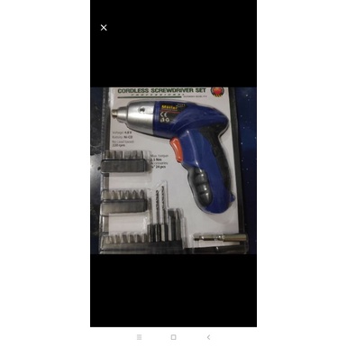 mollar cordless screwdriver set 24pcs MLR-CDS014