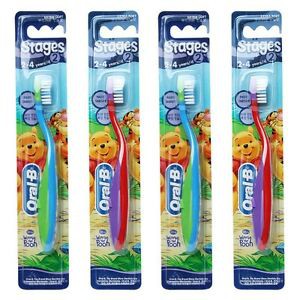 [Lailaiorire]  Oral-B Tooth brush Toothbrush Kids Stage 1 / 2 / 3 / 4 - Sikat Gigi Anak