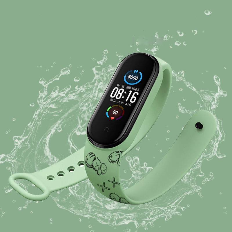 For Mi Band 6 5 7 Strap Wrist Band For Xiaomi Mi Band 7 5 4 3 Strap Silicone Wristbands For Miband 6 7 Bracelet xiaomi band 5 xiaomi band 3 xiaomi band 6