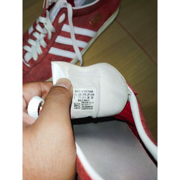 Adidas Gazelle Merah