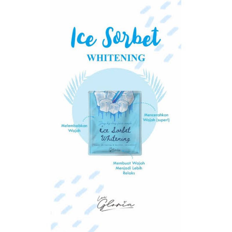 masker lea gloria ice sorbet