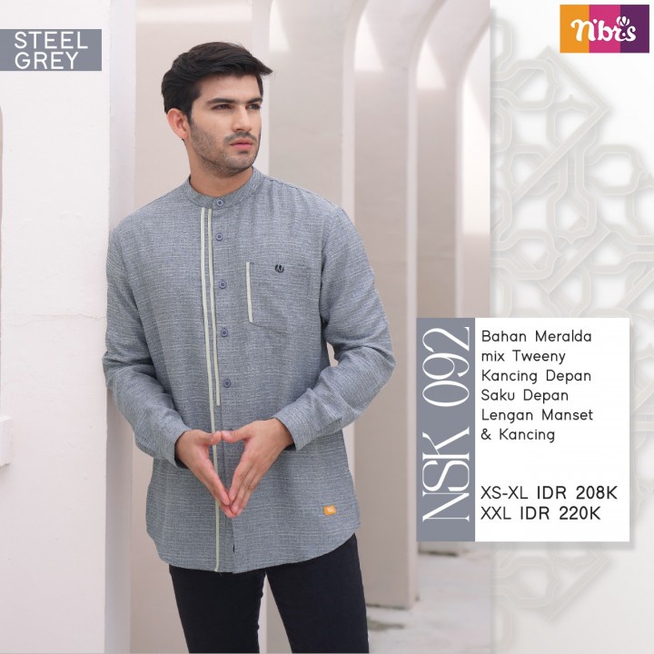 KOKO NIBRAS NSK 092 / NIBRAS KOKO BEST SELLER / NSK 92 FAWN NIBRAS / NSK 92 STEEL GREY/ KOKO NIBRAS 