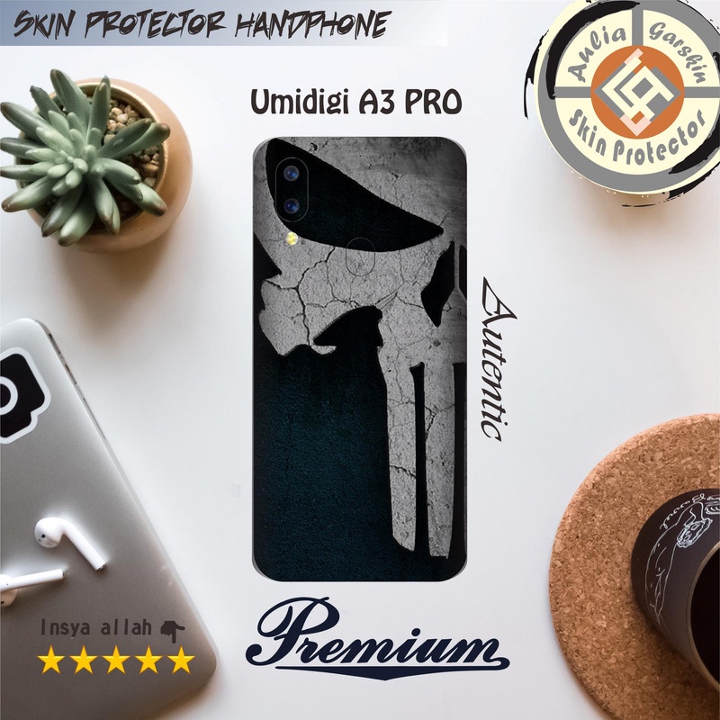 Garskin HP Umidigi A3 PRO Motif punisher - Free Custom Motif