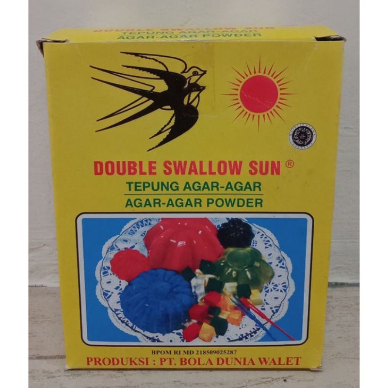 

Agar Agar Double Swallow Sun 7gr