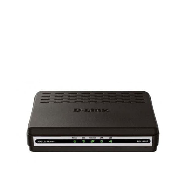 D-LINK DSL-526E ADSL2+ Ethernet / USB Combo Router