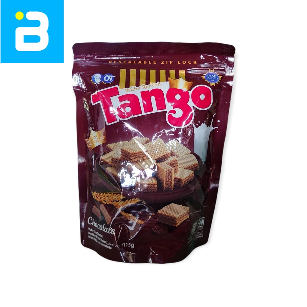 

Tango Wafer Resealable Zip Lock Chocolate 100 G