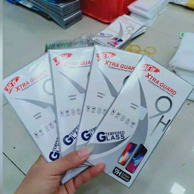 tempered glass kaca Anti Gores hp Bening 0,3 mm plus pack tissu minimal 10pcs tipe sesuai deskripsi