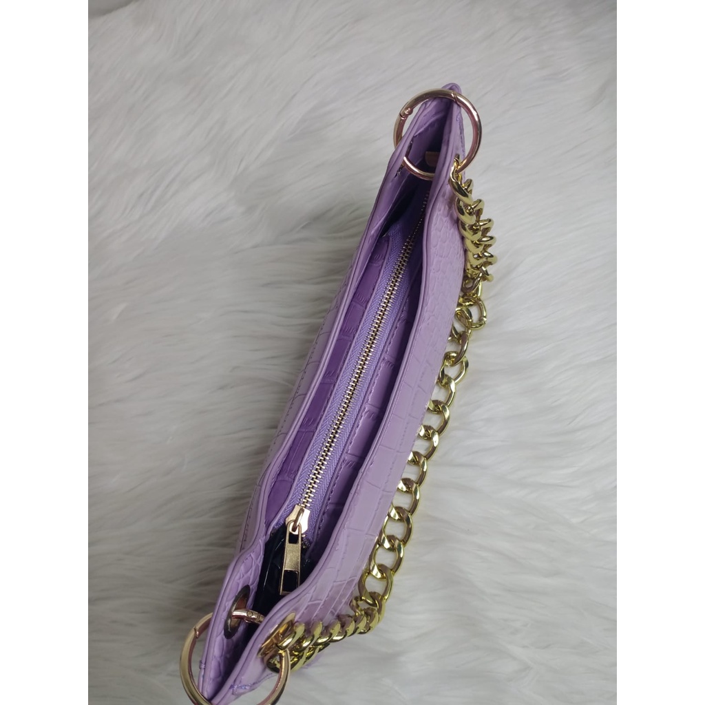 Tas Bahu / Selempang Croco Wanita Asli Import