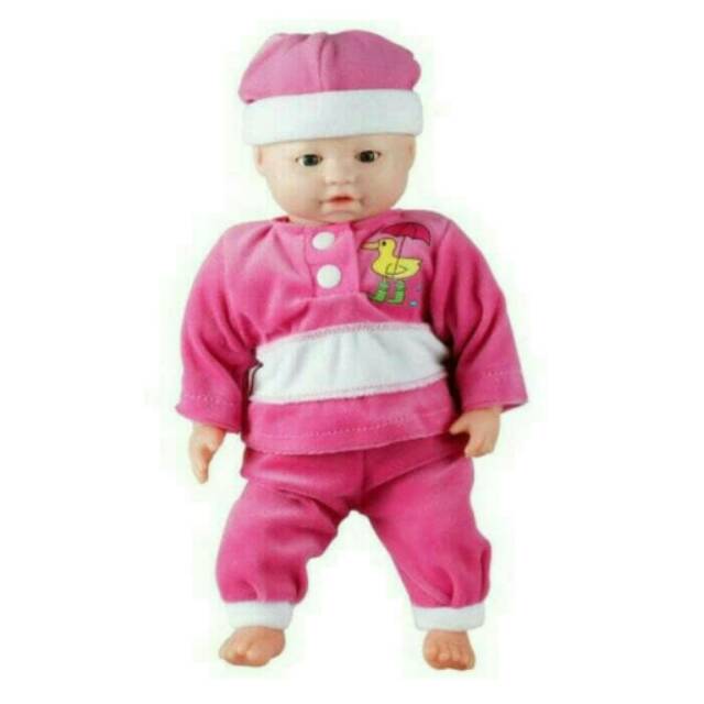 MAINAN anak boneka bayi bibi berkerut