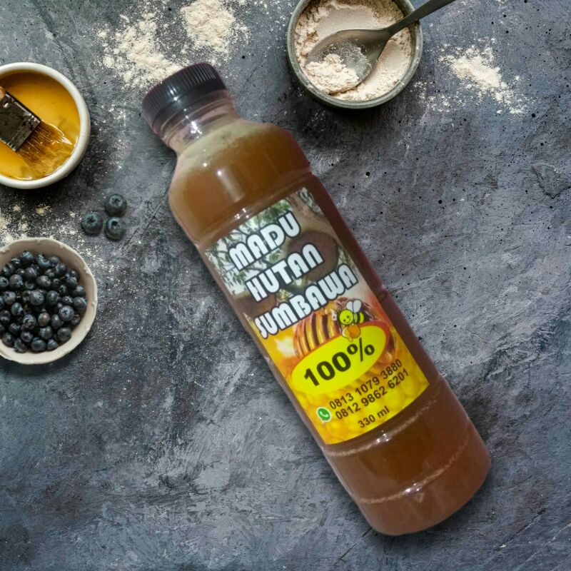 

madu hutan liar sumbawa original madu asli premium 330 ml
