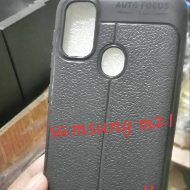 Softcase autopocus samsung m21