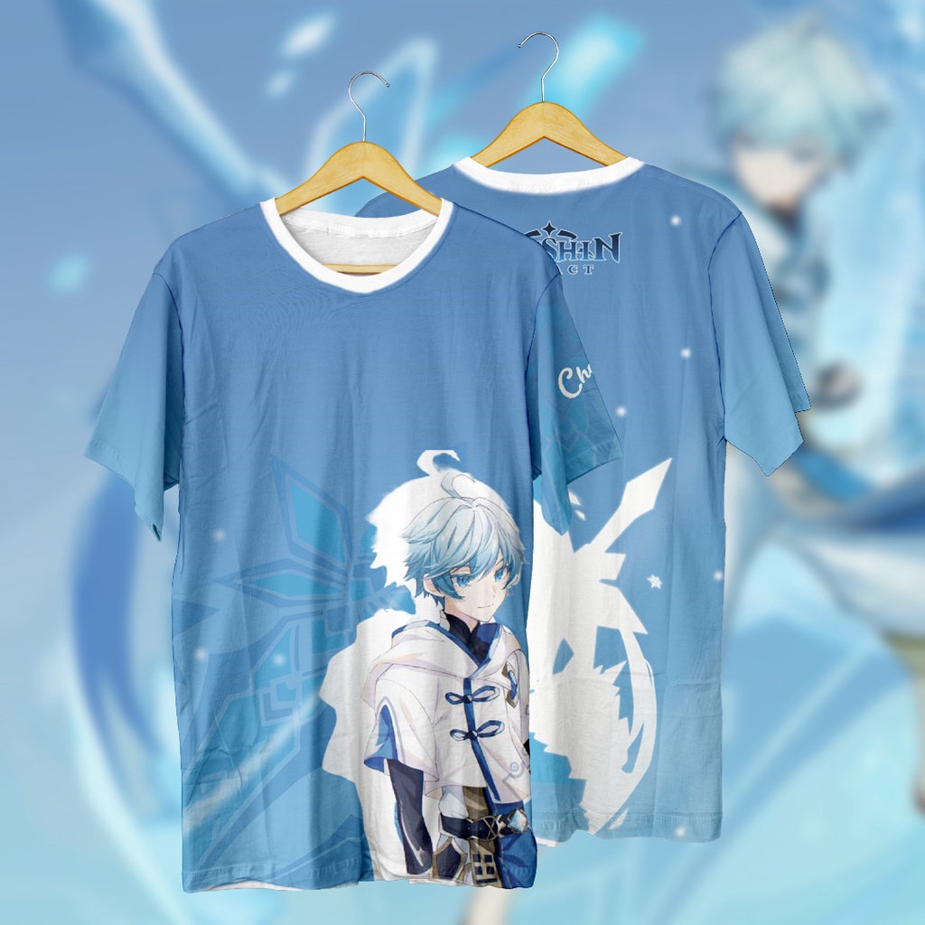 Baju Kaos GENSHIN IMPACT CHONGYUN Full Print