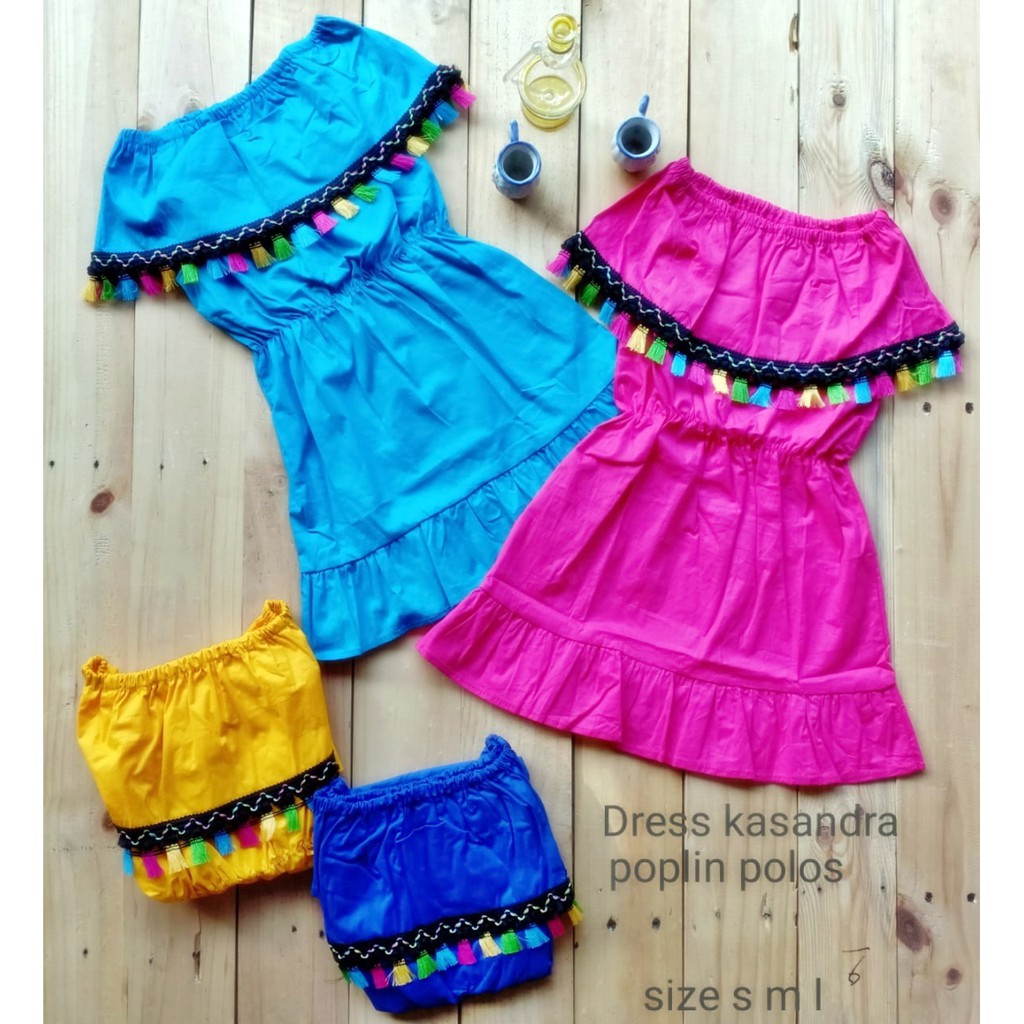 Dress Casandra Katun 1-3thn