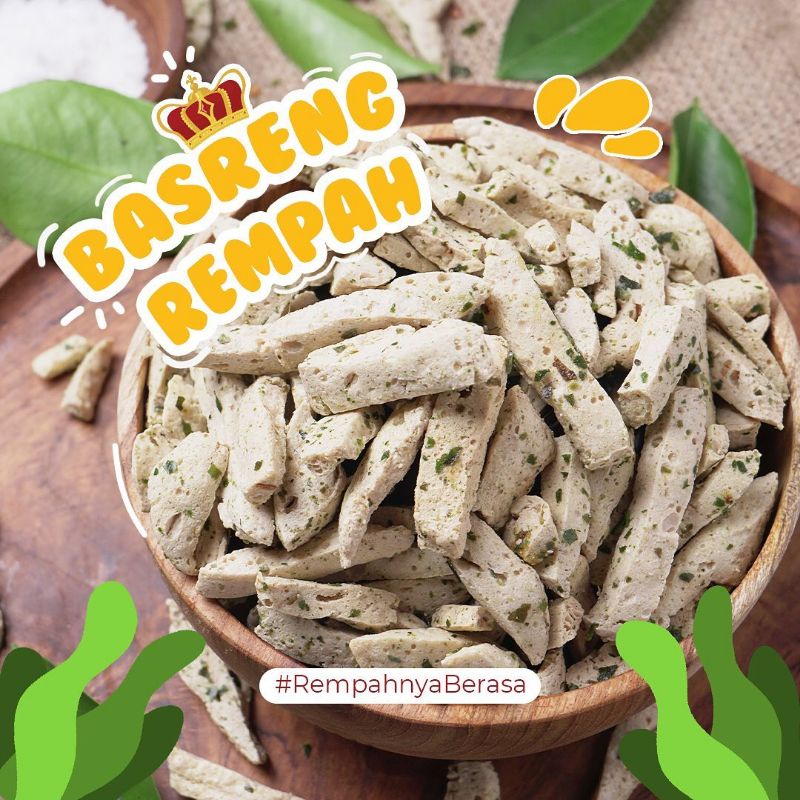 

Basreng stik original ekstra daun jeruk baso goreng khas bandung cemilan asin isi 500 gram