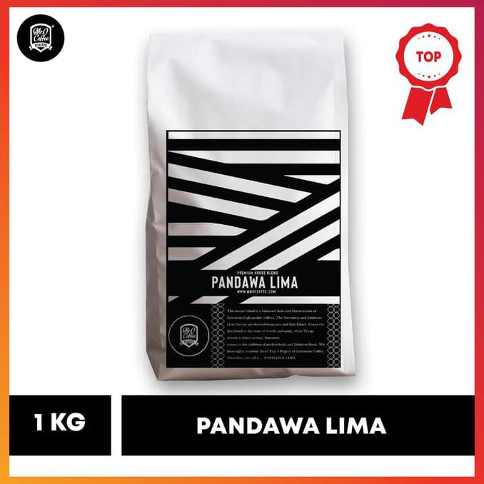 

PANDAWA5 PREMIUM House blend 100% Biji Kopi Arabika 1kg mrocoffee