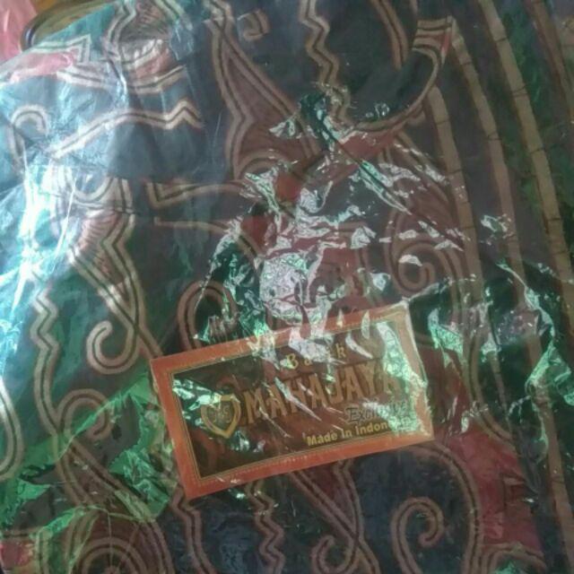 Batik Tunik Shibori Jumputan Terbaru All Size 106cm / Hrb026 Yelbor Navbor / Biru Putih / Original..