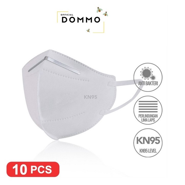 DOMMO - D6065 Protect You KN95 Mask - Masker Kesehatan isi 10 pcs