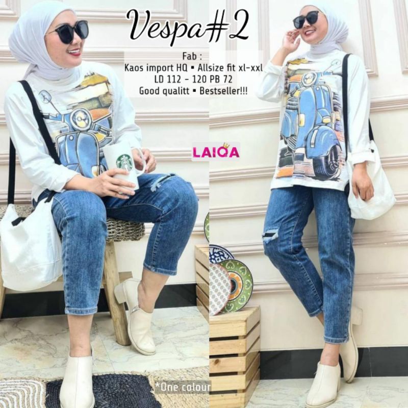 Vespa #2 #5 #6 Tunik by Laiqa