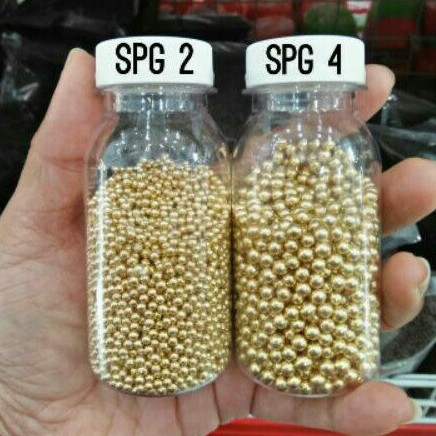 

Springkle Gold 50 gr 4mm SPG6-4/Emas/Hiasan Kue/Taburan/Kue Tart/Ulang Tahun/Edible/Dekorasi