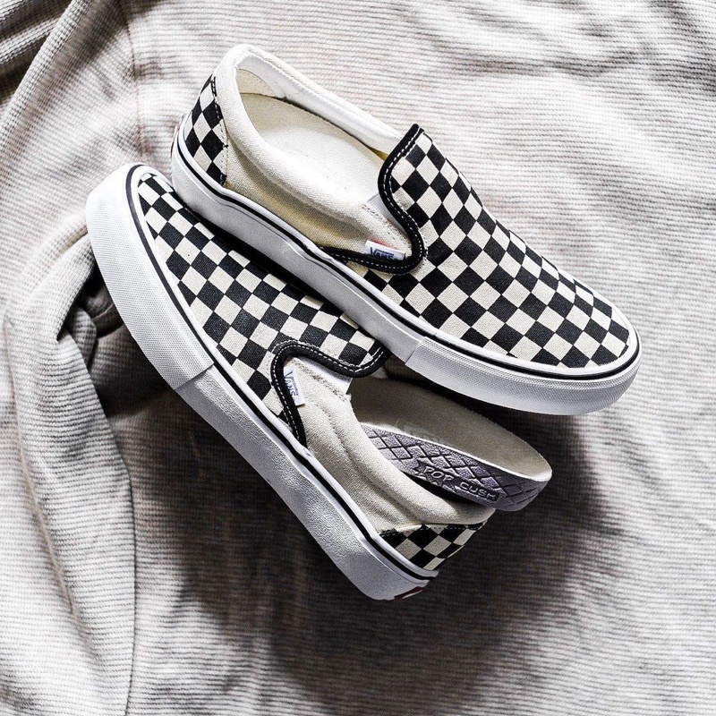 VANS SLIP-ON PRO CHEKERBOARD ORIGINAL 100%