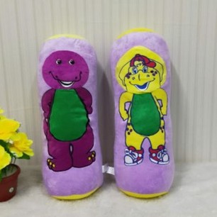 Guling Aplikasi Barney Bj Size 55cm/guling karakter/bantal guling/Bantal Barney/Guling Barney