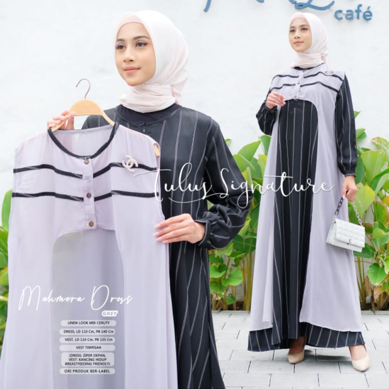 Mahmera dress premium by tulus signature