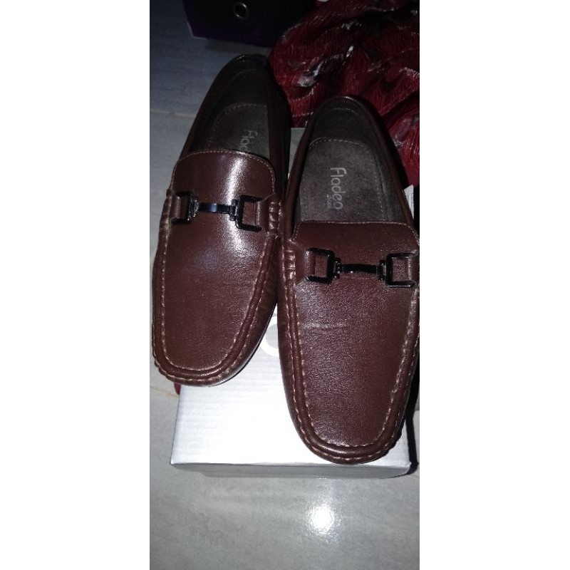 Sepatu Fladeo Pria Kulit Preloved