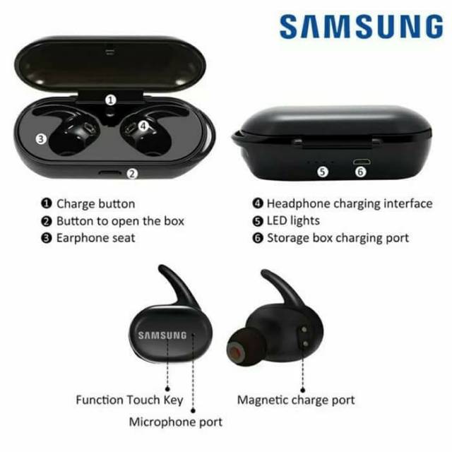 Headset Bluetooth Wireless Samsung TWS 4 Handsfree Stereo