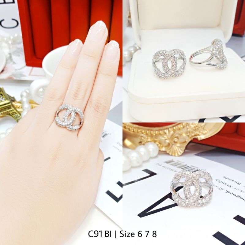 Cincin Xuping Wanita/Cincin Xuping Dewasa C91-54 BI