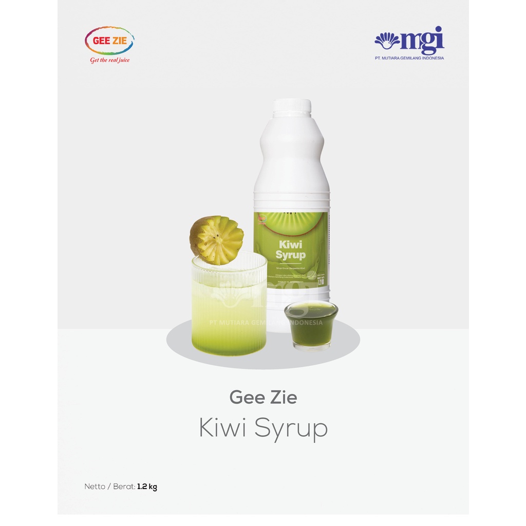 

GEE ZIE SYRUP KIWI | SIRUP MINUMAN KEKINIAN | SIRUP MINUMAN CAFE | SIRUP MINUMAN ANEKA RASA