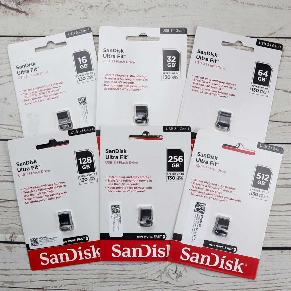 IDN TECH - Sandisk Ultra Fit USB 3.1 Flashdisk - SDCZ430