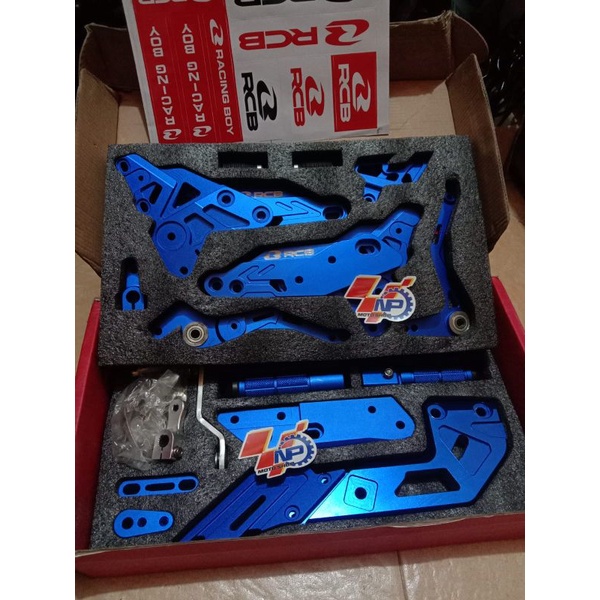 Footstep underbone RCB S3 blue Satria Fu Satria Fu injeksi