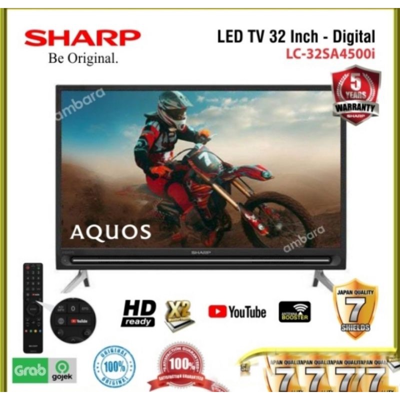 SMART TV LED 32 INCH SHARP LC 32SA4500i 32" DIGITAL