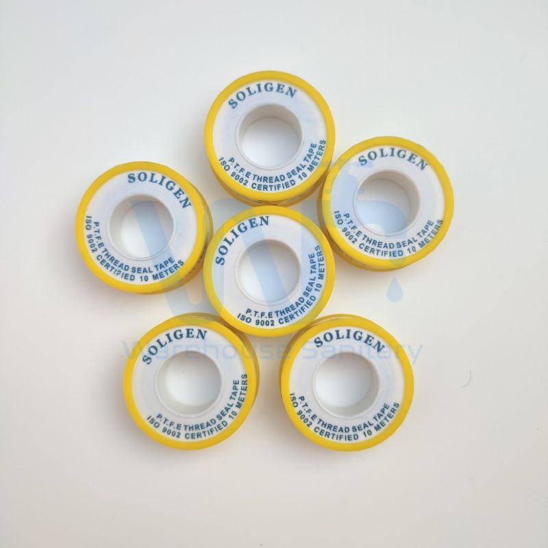 Sealtape Seal Tape Soligen Solatip Pipa Kran / Sealtape Siltip Tabung Gas / Isolasi Keran Air