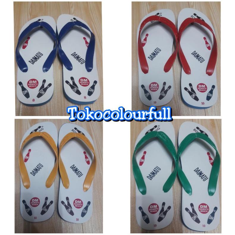 Sandal Bowling Daimatu/Sandal Legendaris/Sandal Jepit Daimatu Bowling/Sandal Daimatu