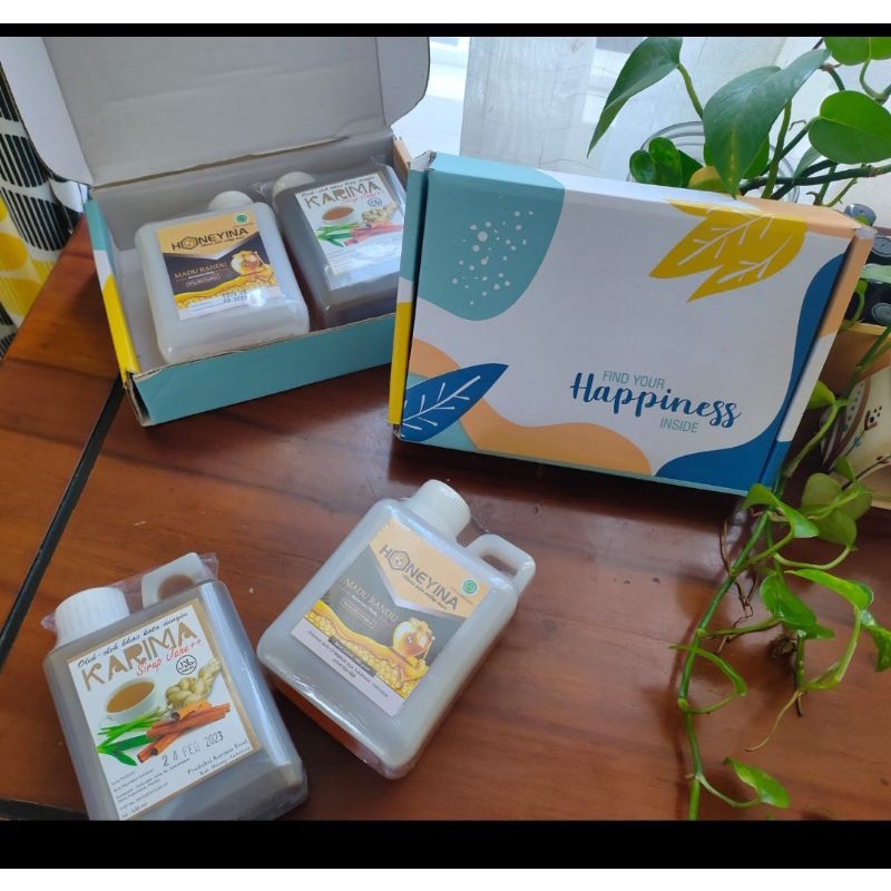 

hampers sepaket jahe dan madu